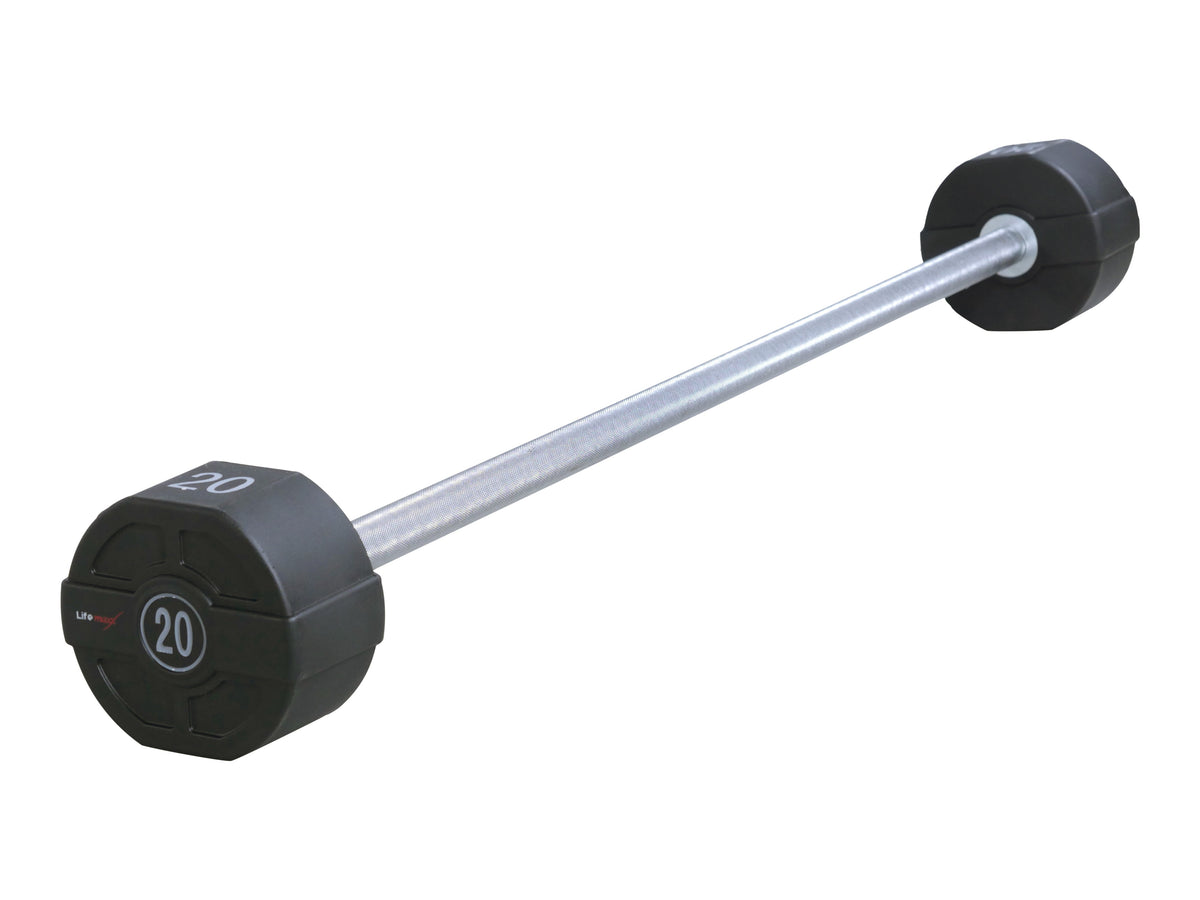 Lifemaxx PU Straight Halterstang 20 kg - Productafbeelding