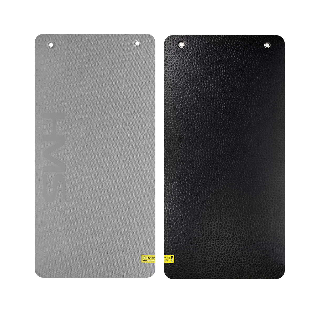 HMS Fitness Mat - Grijs/Zwart - 15 mm - Hoofdafbeelding