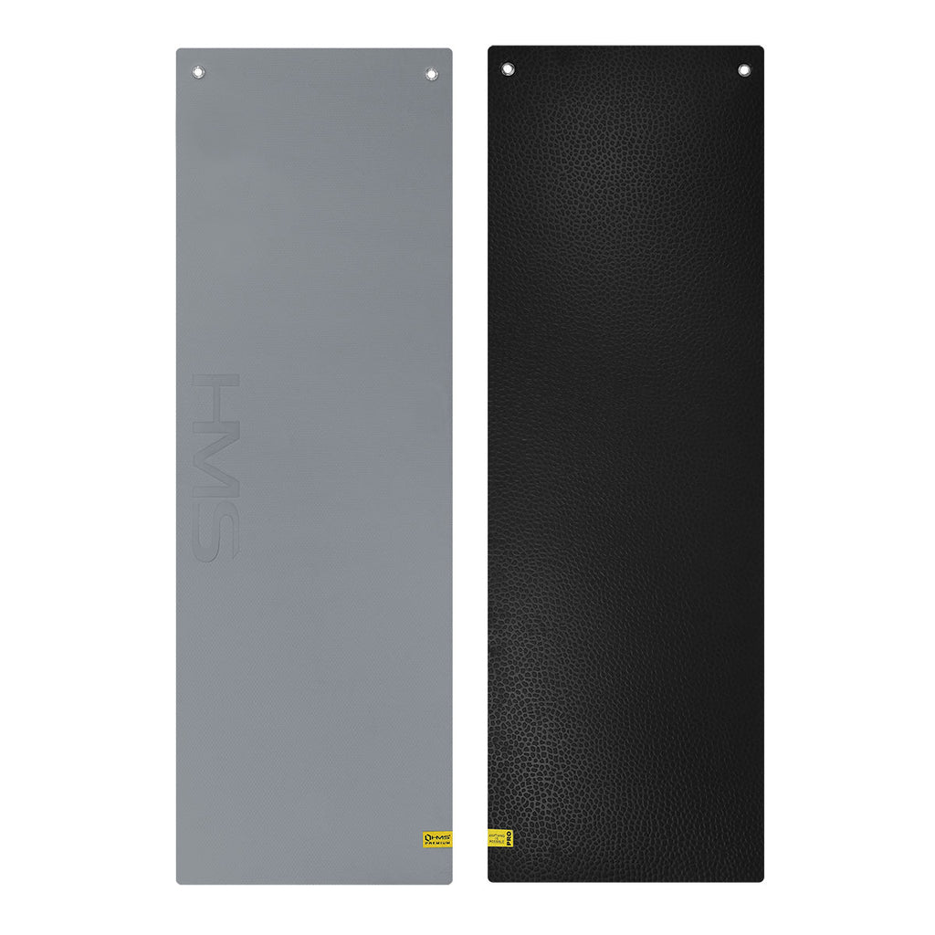 HMS Fitness Mat - Grijs/Zwart - 15 mm - Hoofdafbeelding