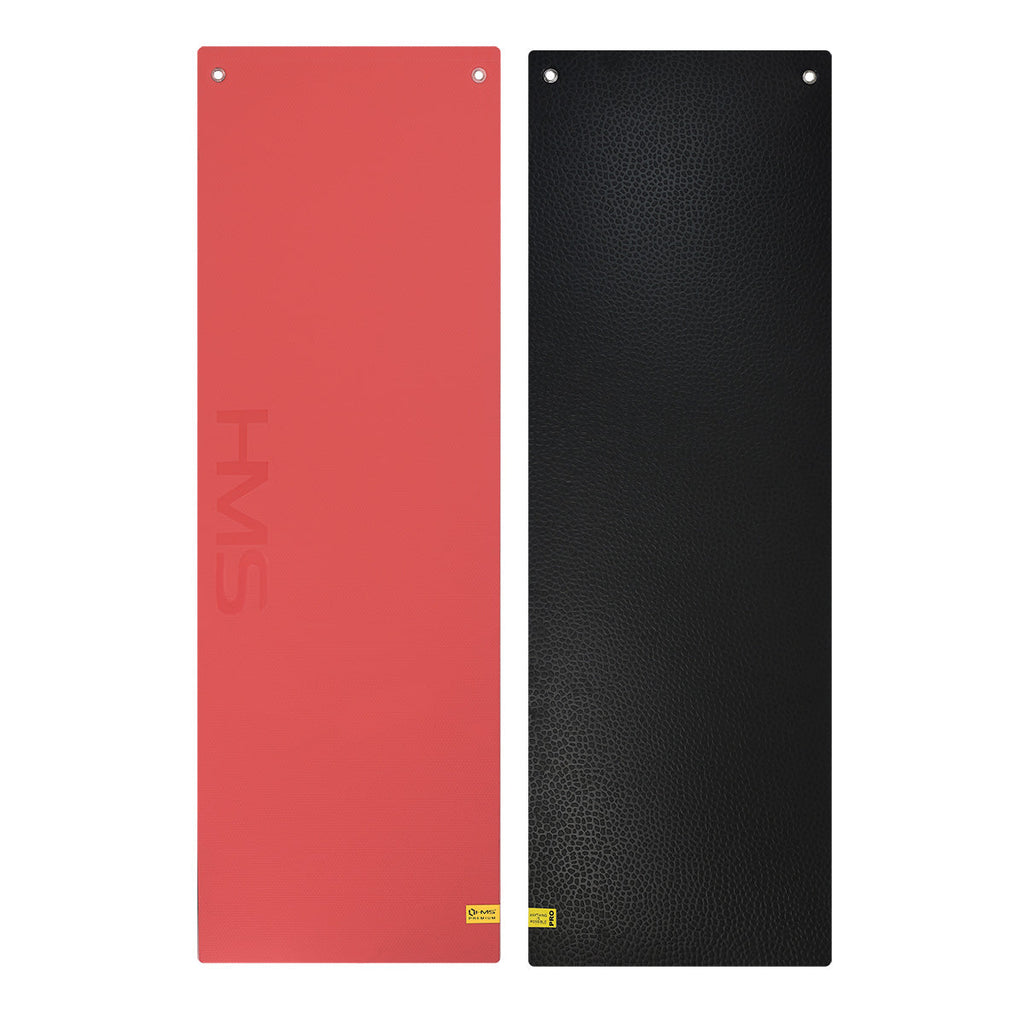 HMS Fitness Mat - Rood/Zwart - 15 mm - Hoofdafbeelding