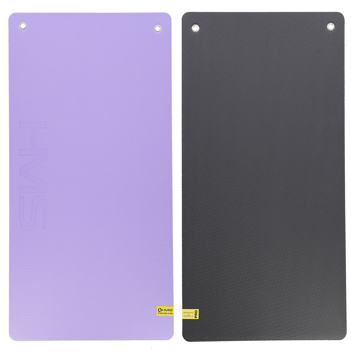 HMS Fitness Mat - Lila/Zwart - 15 mm - Hoofdafbeelding