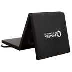 HMS Premium Opvouwbare Fitness Mat - Zwart - Hoofdafbeelding