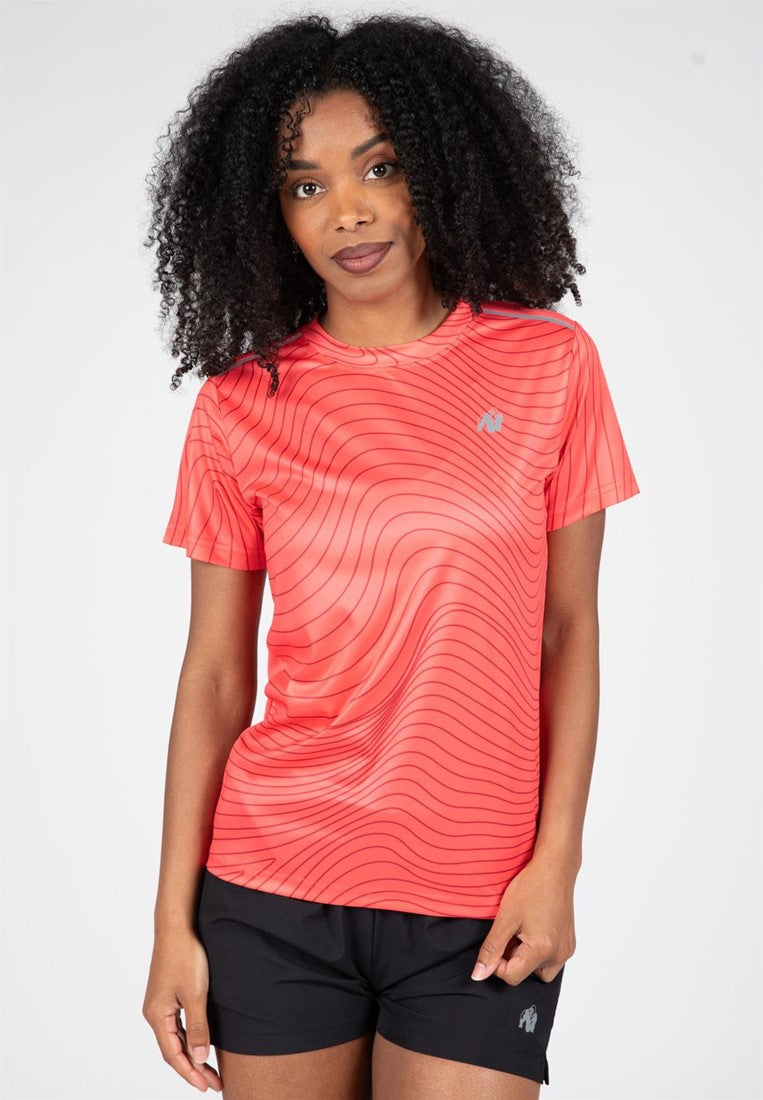Gorilla Wear Mokena T-shirt - Rood - Hoofdafbeelding