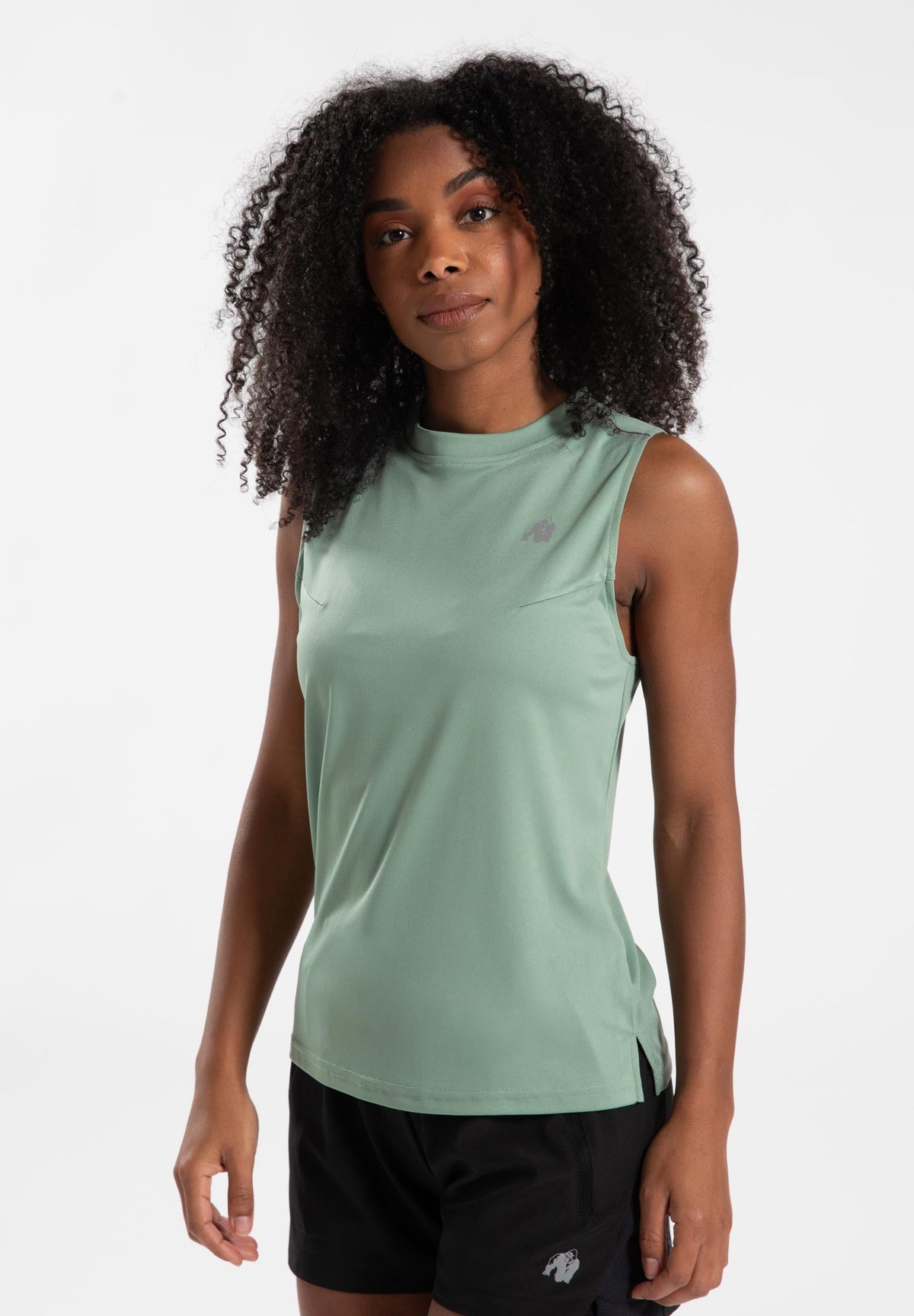Gorilla Wear Mokena Tank Top - Groen - Hoofdafbeelding