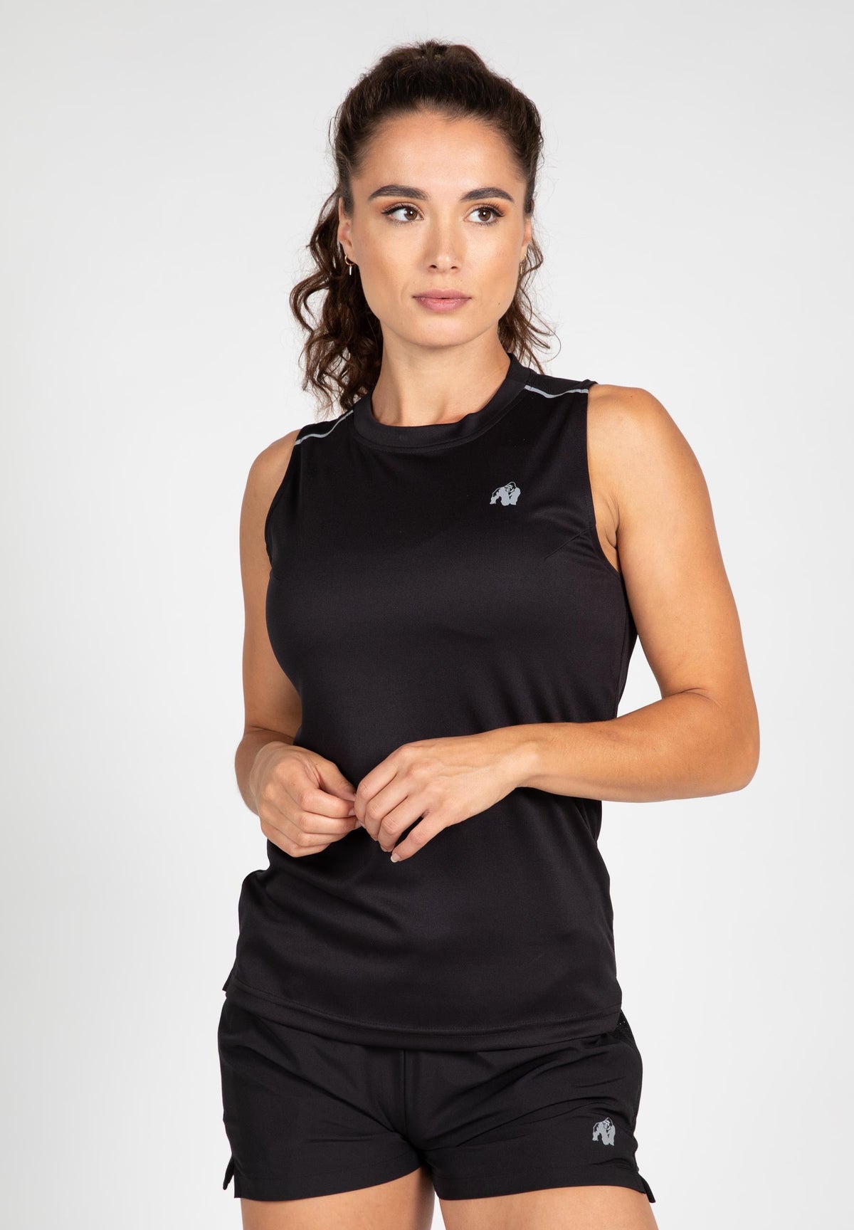 Gorilla Wear Mokena Tank Top - Zwart - Hoofdafbeelding