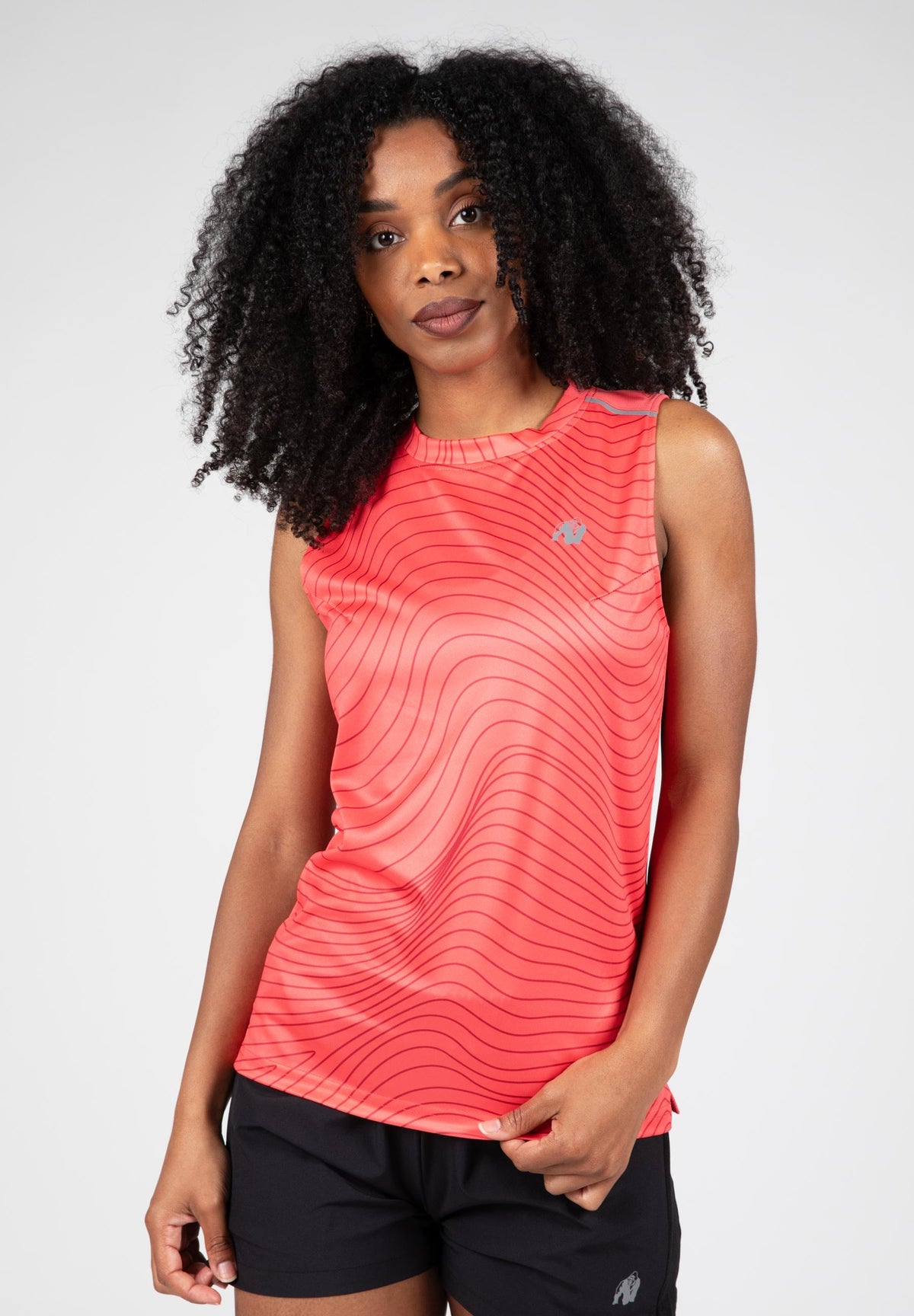 Gorilla Wear Mokena Tank Top - Rood - Hoofdafbeelding