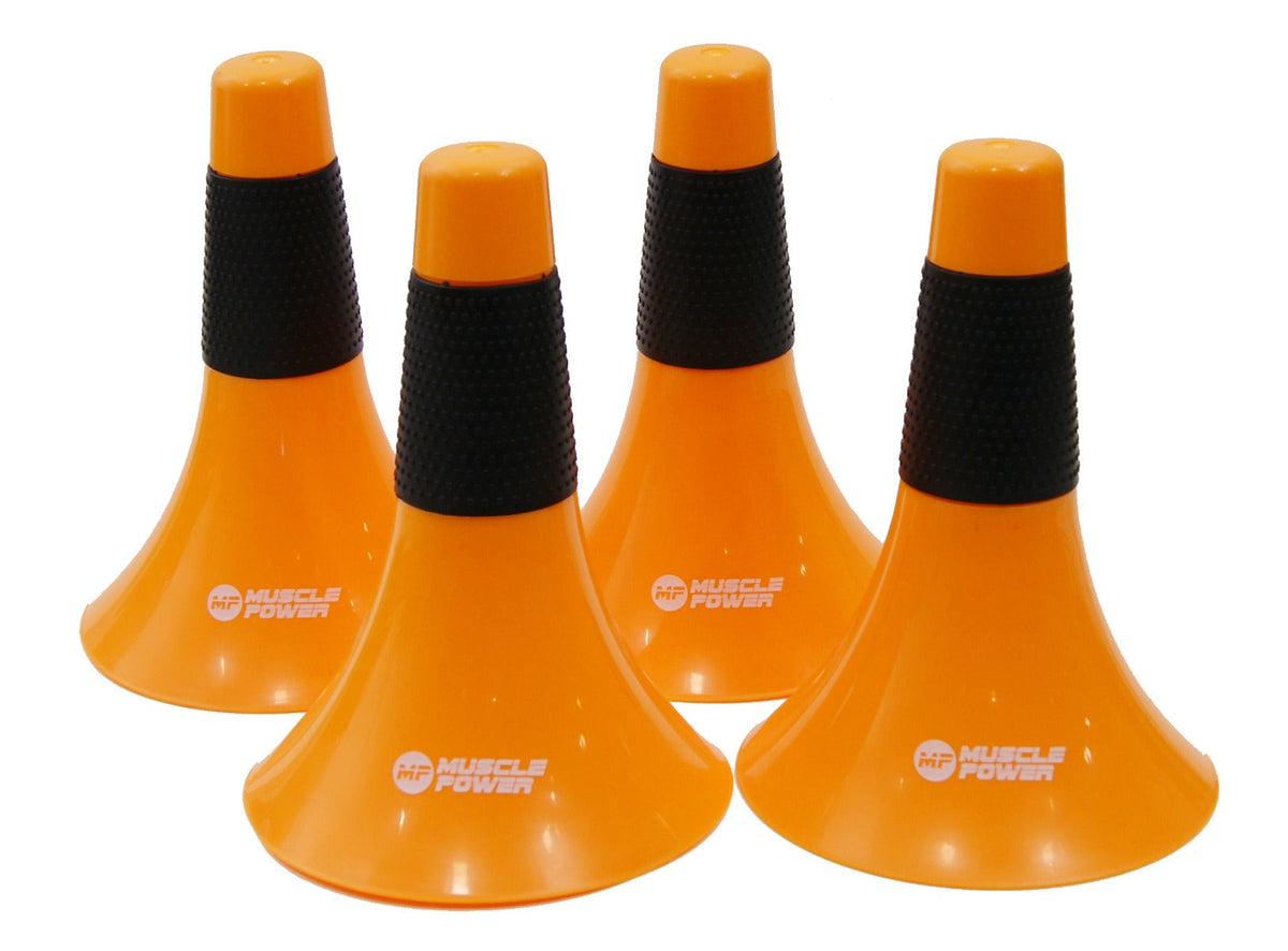 Muscle Power Speed Cones - Oranje - 4 stuks - Hoofdafbeelding