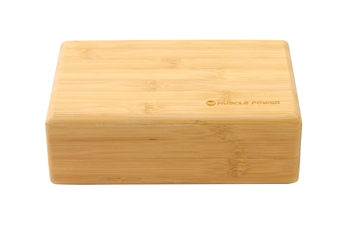 Muscle Power Yoga Blok - Bamboe - Productafbeelding