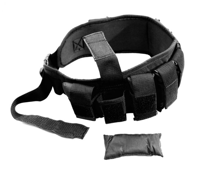 Muscle Power Gewichtsgordel 3 kg - Zwart - Hoofdafbeelding