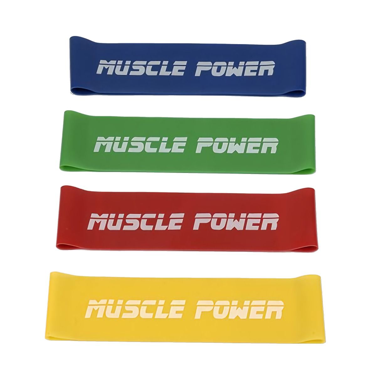 Muscle Power Mini Bands Set - Weerstandbanden - Hoofdafbeelding