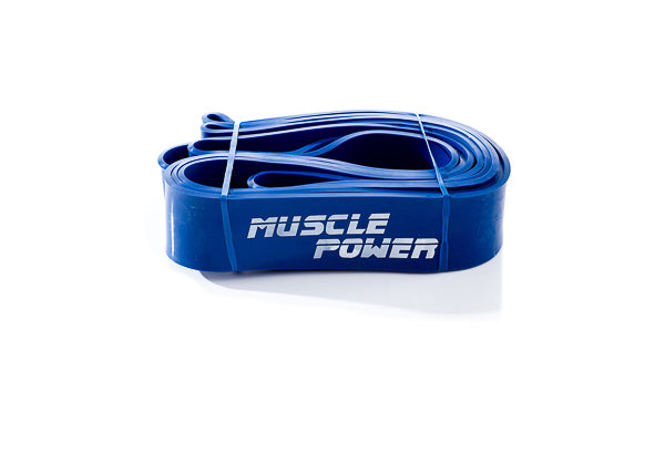 Muscle Power XL Power Band - Weertandsband - Blauw - Extra Heavy - Productafbeelding