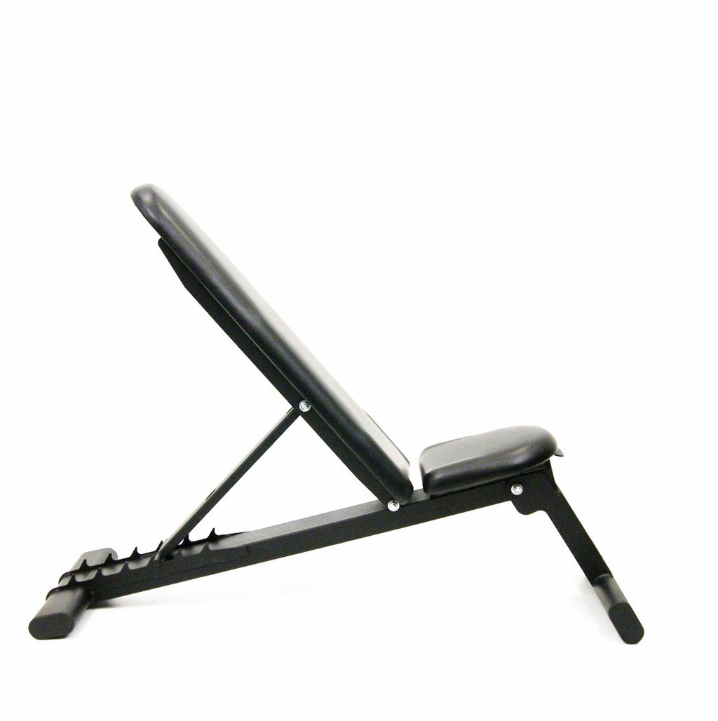 Muscle Power Opklapbare Trainingsbank - Zwart - Hoofdafbeelding