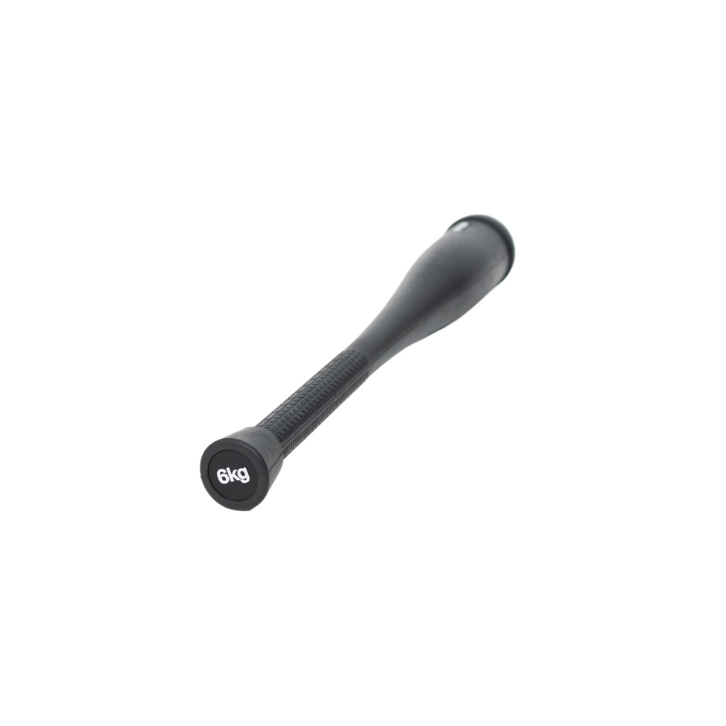 Muscle Power Rubber Clubbell - 6 kg - Hoofdafbeelding