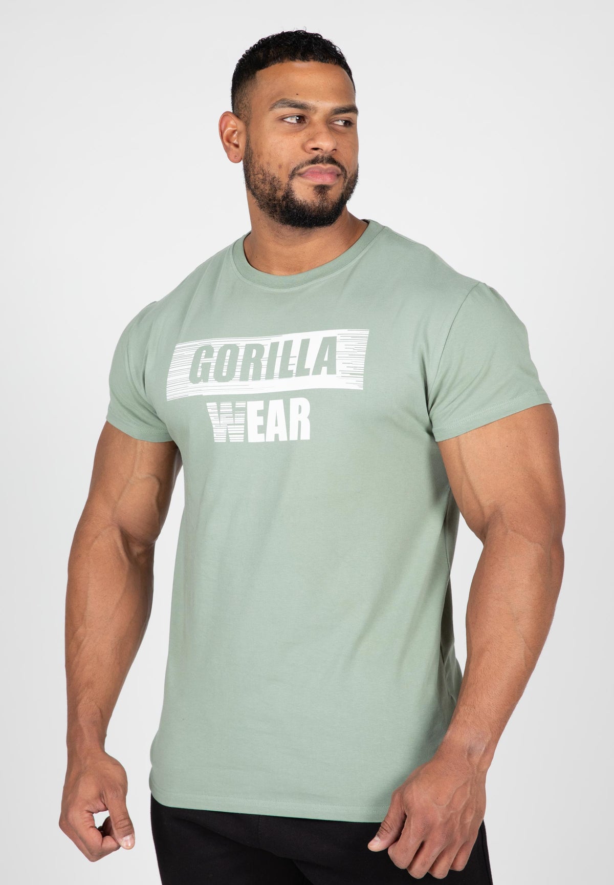 Gorilla Wear Murray T-shirt - Groen - Hoofdafbeelding