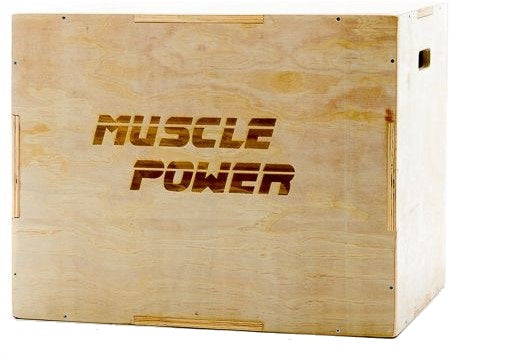 Muscle Power Houten Plyo Box - Hoofdafbeelding
