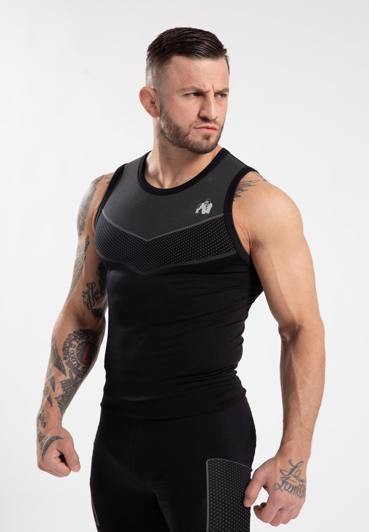 Gorilla Wear Norton Tank Top - Zwart - Hoofdafbeelding