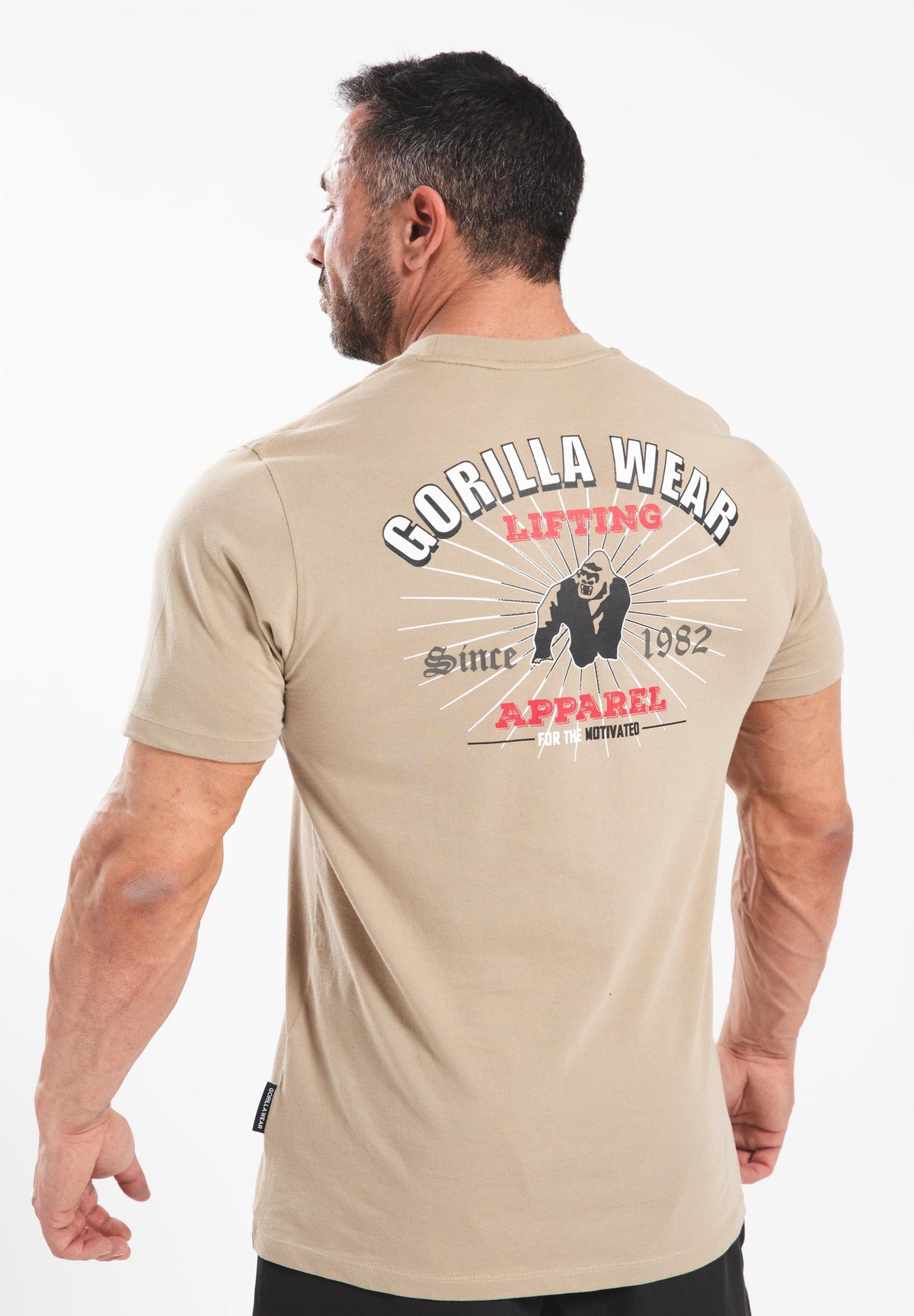 Gorilla Wear Oregon T-shirt - Beige - Hoofdafbeelding