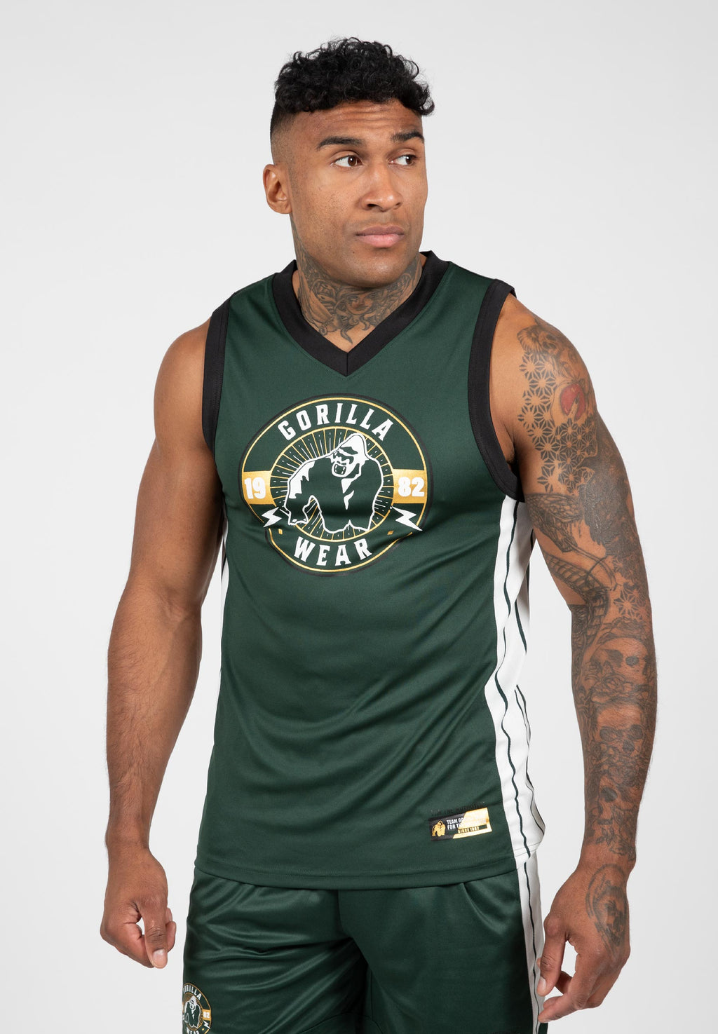 Gorilla Wear Orlando Tank Top - Groen - Hoofdafbeelding