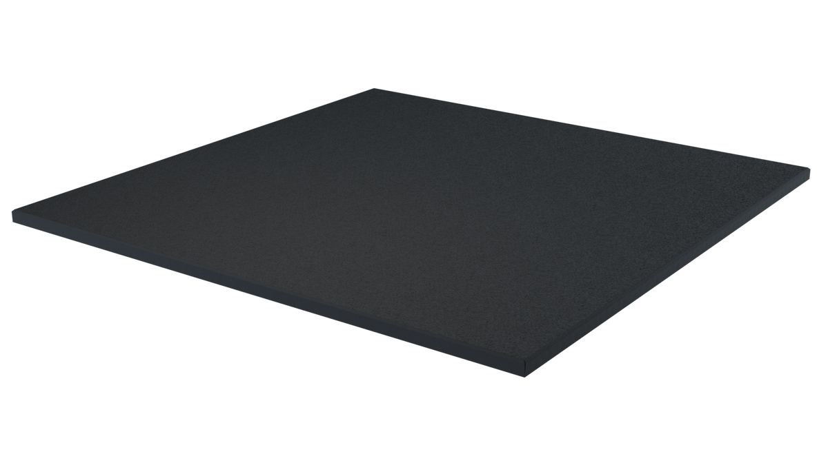 Flow Fitness Rubberen Tegel - 100 x 100 cm - Inclusief Connector - Hoofdafbeelding