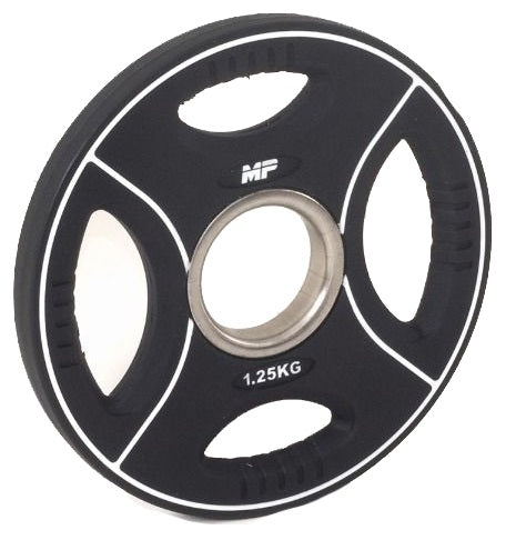 Muscle Power PU 4-Grip Halterschijf - 50 mm - 1,25 kg - Productafbeelding