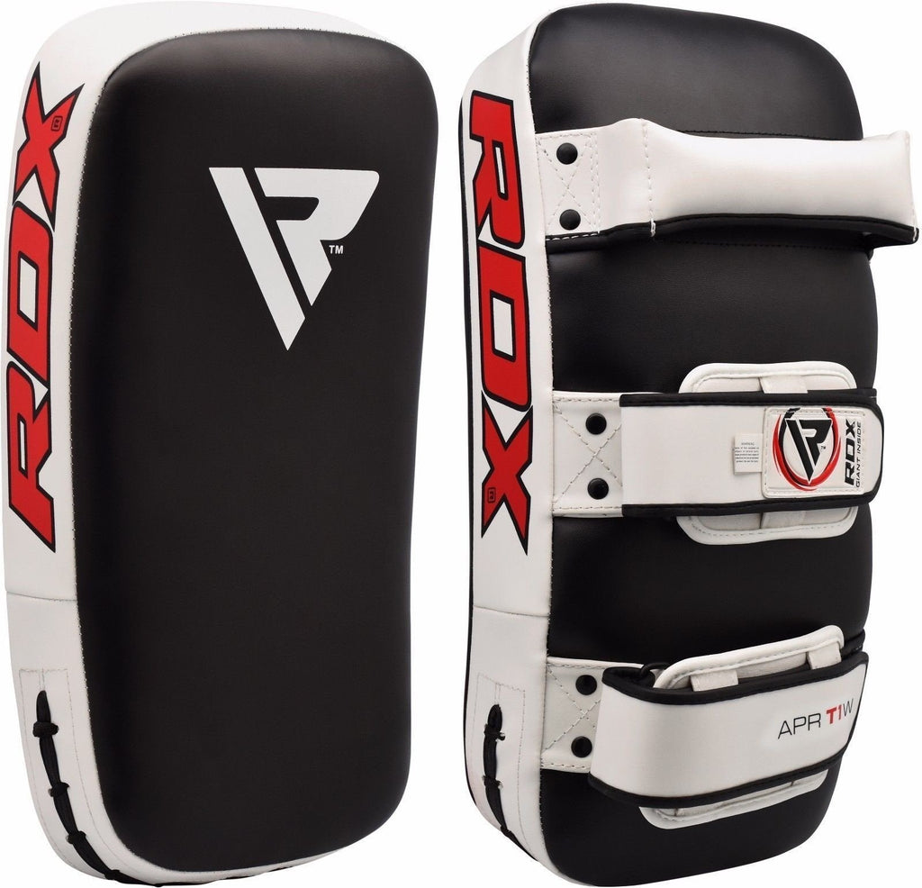 RDX Sports Stootkussen - Thai Kick Pad - Wit - Hoofdafbeelding
