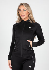 Gorilla Wear Rochelle Trainingsjas - Zwart - Hoofdafbeelding