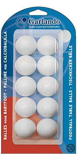 Garlando Tafelvoetbal Balletjes - Wit - 10 Stuks - Productafbeelding