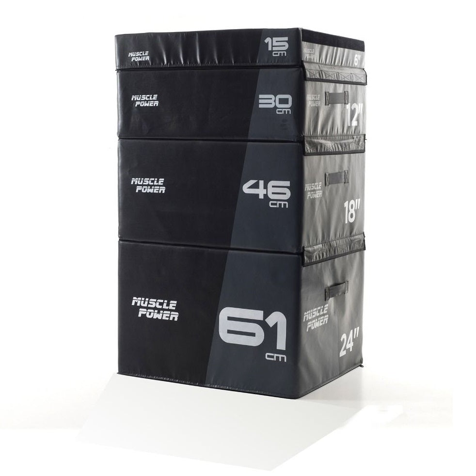 Muscle Power Safe Plyo Plyo Box Set - Aanzicht