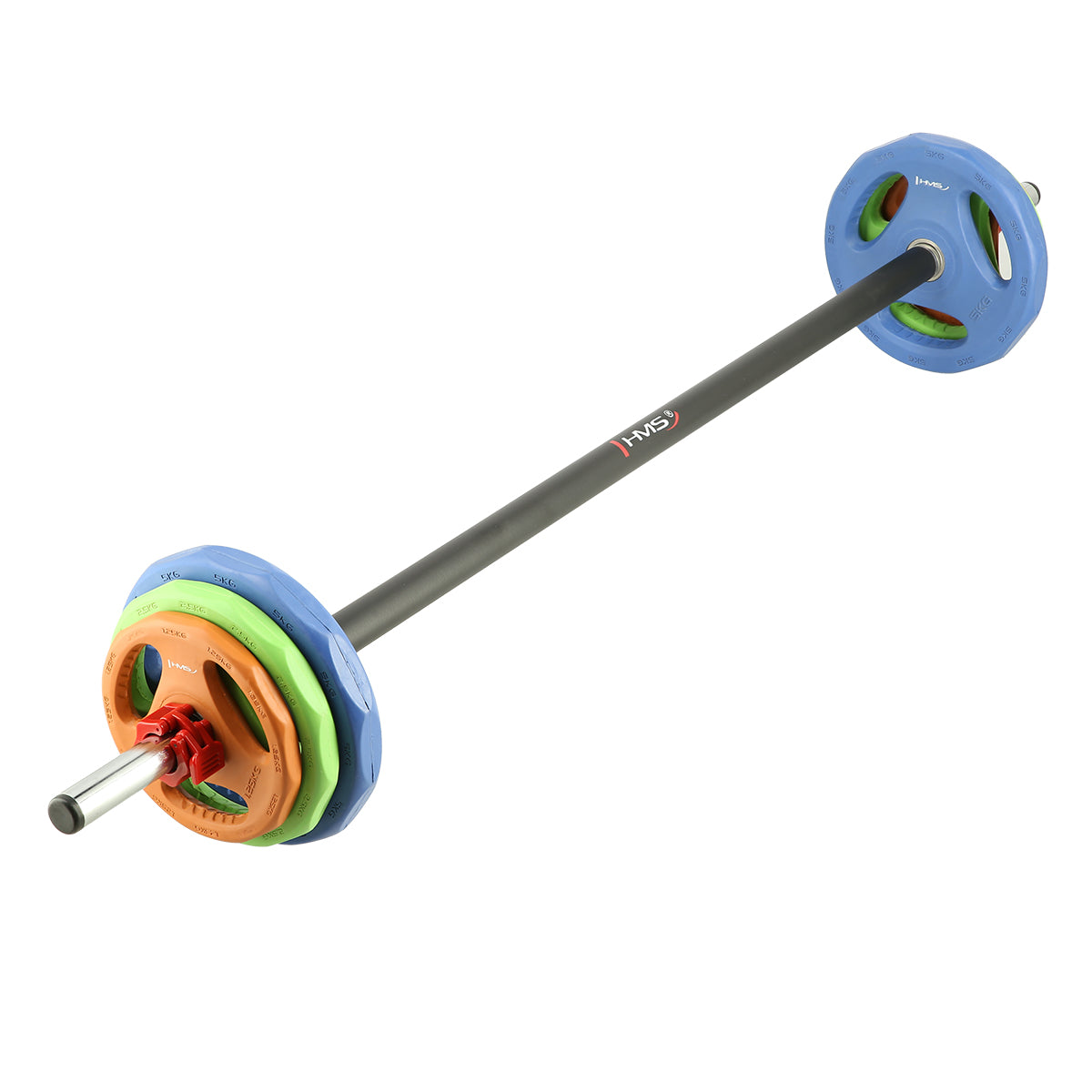 HMS Training Pump Set met Lock Jaw Collars - 20 kg - Hoofdafbeelding