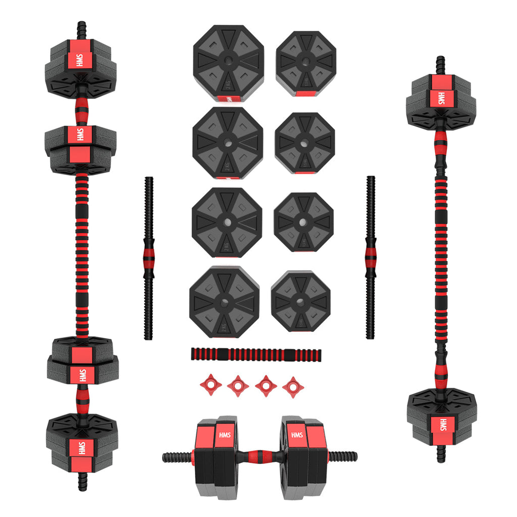 HMS Verstelbare Halter en Dumbbell Set - 15 kg - Hoofdafbeelding