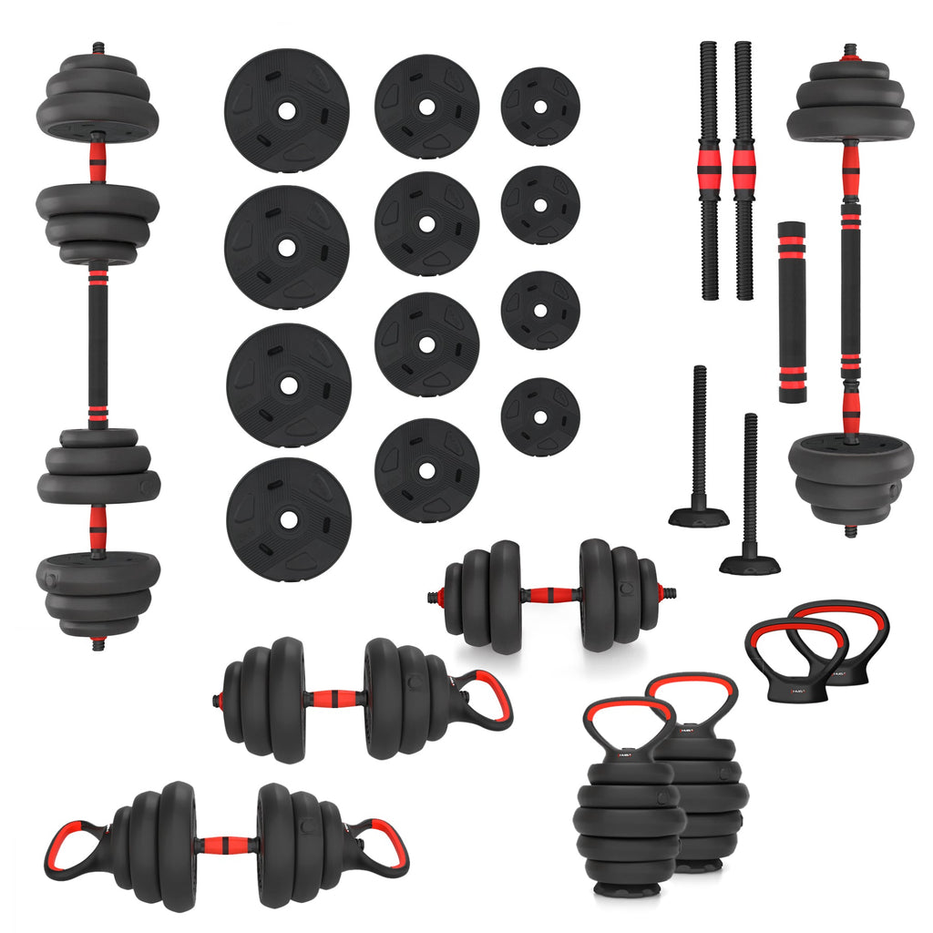 HMS 6-in-1 Krachttraining Set - 20 kg - Hoofdafbeelding