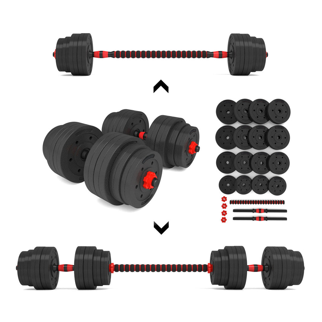 HMS Verstelbare Halter en Dumbbell Set - 40 kg - Hoofdafbeelding