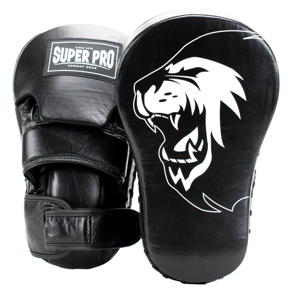 Super Pro Combat Gear Focus Lederen Handpads - Extra lang - Hoofdafbeelding