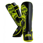 Super Pro Kids Scheenbeschermers Gorilla - Zwart/Geel - Hoofdafbeelding