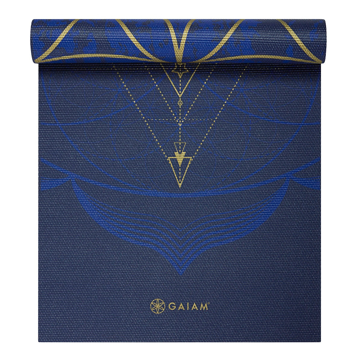 Gaiam Reversible Yogamat - 6 mm - Metallic Sun & Moon - Hoofdafbeelding