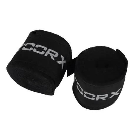 Toorx Fitness Boksbandage Elastisch - Handwraps - Zwart - Hoofdafbeelding