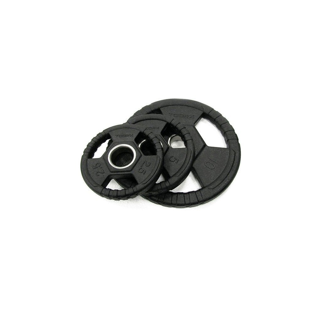 Toorx Fitness Rubber Olympische Halterschijf 50 mm - 10 kg - Per stuk - Hoofdafbeelding