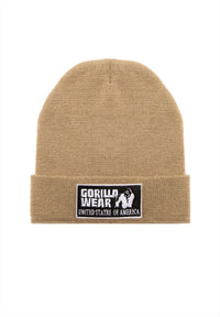 Gorilla Wear Vermont Muts - Beanie - Beige - Hoofdafbeelding