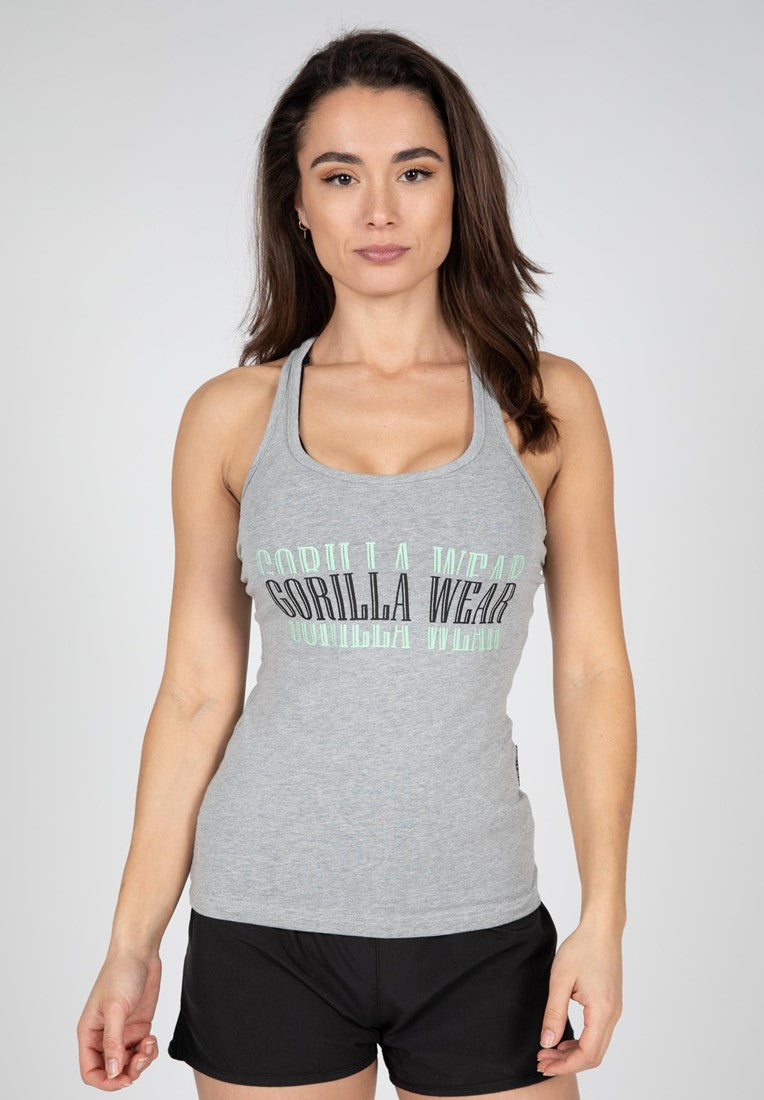 Gorilla Wear Verona Tank Top - Grijs - Hoofdafbeelding