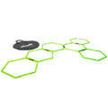 VirtuFit Hexagon Agility Grid - Speedladder - 6 Stück - Inklusive Aufbewahrungstasche - Tweedekans