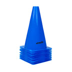 VirtuFit Pionnen Set - 23 cm - 12 Stuks - Blauw - Hoofdafbeelding
