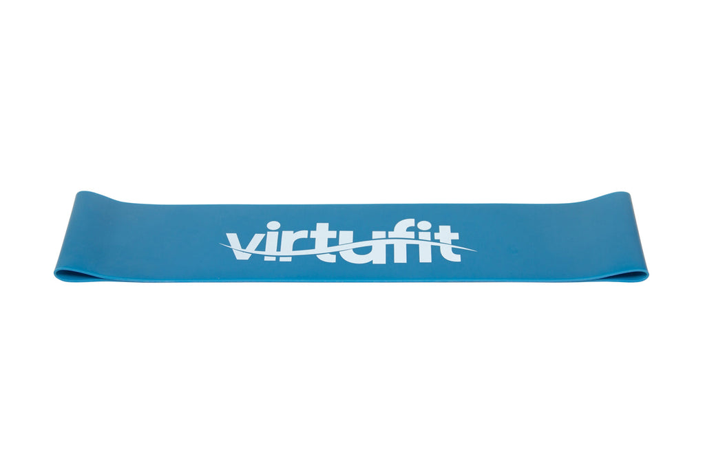 VirtuFit Mini Band - Weerstandsband - Fitness Elastiek - Sterk - Blauw - Hoofdafbeelding