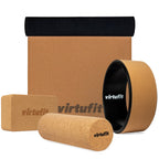 VirtuFit Premium Kurk Yoga Kit - 4-Delig - Ecologisch - Hoofdafbeelding
