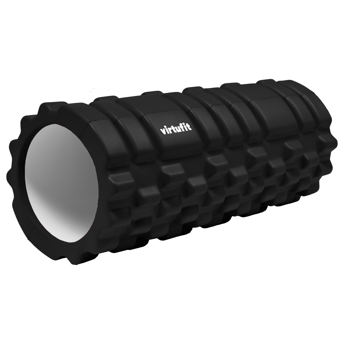 VirtuFit Grid Foam Roller - Massage roller - 33 cm - Zwart - Hoofdafbeelding