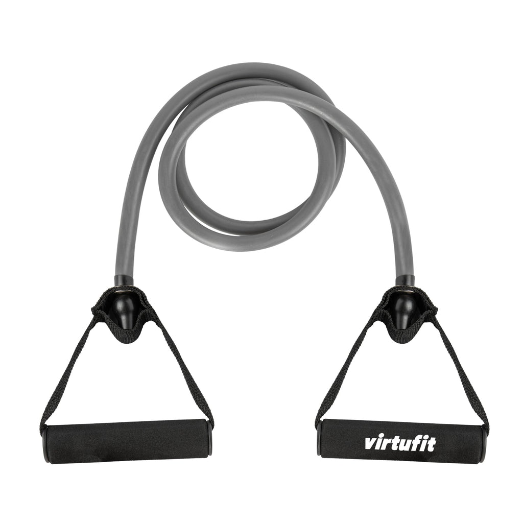 VirtuFit Weerstandskabel - Fitness Elastiek - Met Handvat - Medium - Hoofdafbeelding