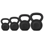 VirtuFit Kettlebell Set Gietijzer 10-12-16-20 kg - Hoofdafbeelding