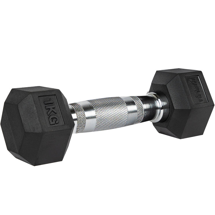 VirtuFit Hexa Dumbbell Pro - 1 kg - Per Stuk - Hoofdafbeelding