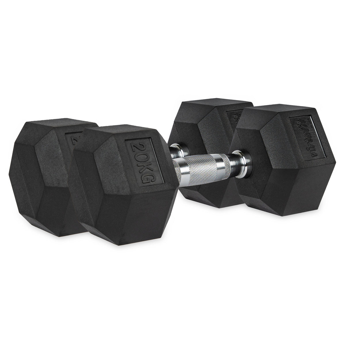 VirtuFit Hexa Dumbbell Pro Set - 2 x 20 kg - Hoofdafbeelding