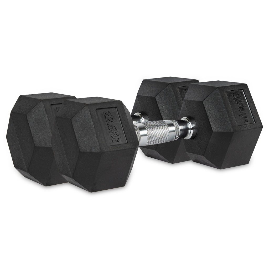 VirtuFit Hexa Dumbbell Pro Set - 2 x 22,5 kg - Hoofdafbeelding