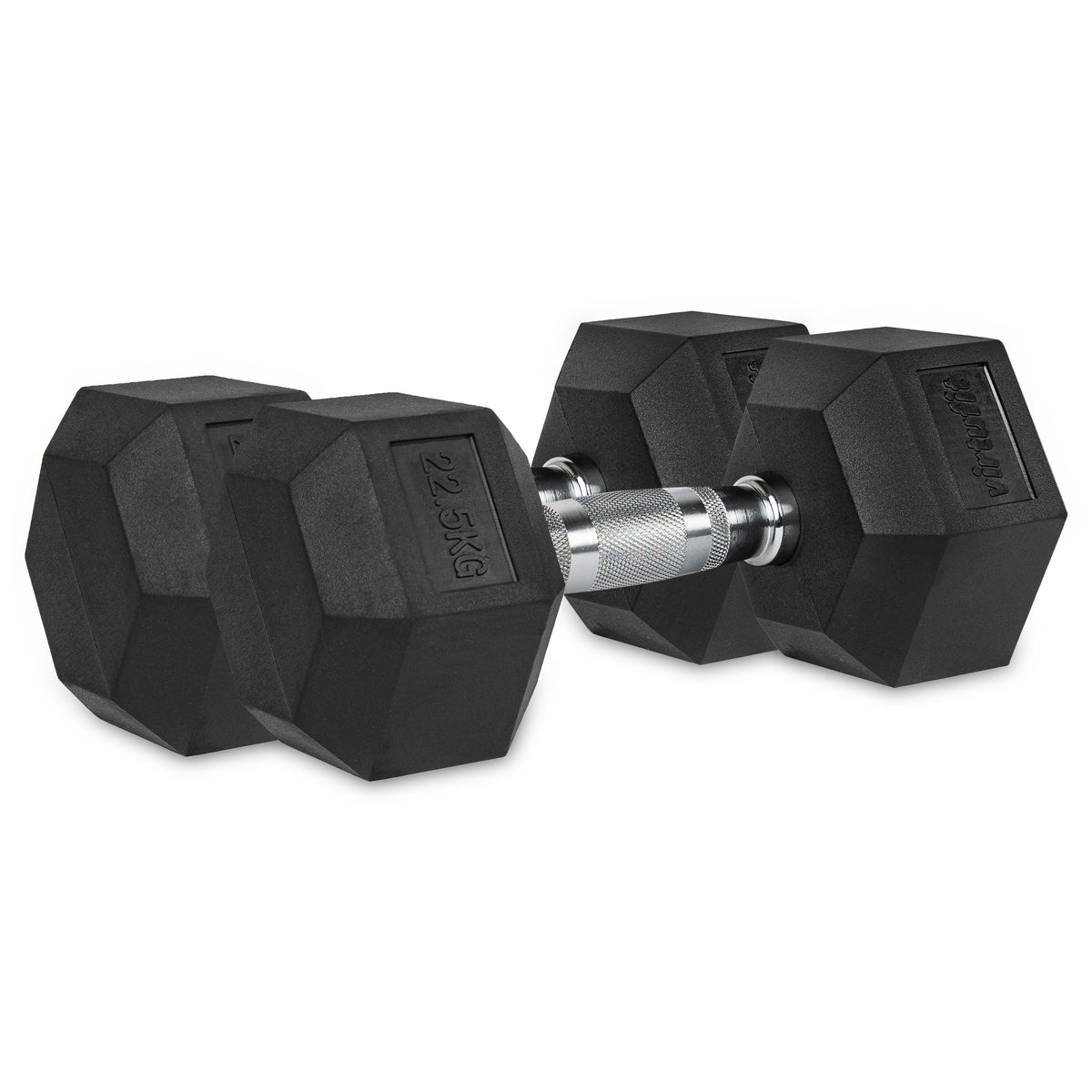 VirtuFit Hexa Dumbbell Pro Set - 2 x 22,5 kg - Hoofdafbeelding